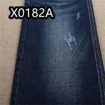 10Oz TR Cotton Polyester Spandex Denim Fabric Dark Blue Shade