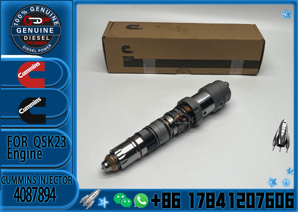 Original Truck Excavator QSK60 QSK45 Engine 4087894 4088428 4002145 Injector Used In Cummins
