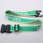 Promotional 5CM wide colorful Customer sublimation printing Luggage belt with