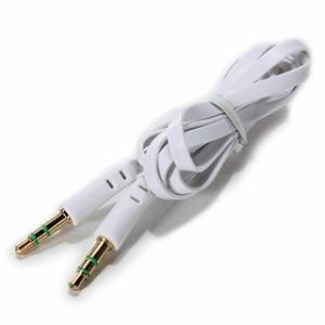 Quality Gold plated 3.5mm Flat Audio cable,3.5mm Headphone Plug wholesale