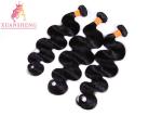Black Brazilian Virgin Human Hair No Shedding Body Wave Bundles Free