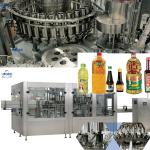Vacuum Oil Filling Equipment Oil Bottling Machine Glass Bottle 500 Ml Bottle