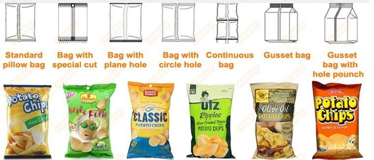 Industrial Food Grade ZH-BL10 Snacks Pouch Packing Machine