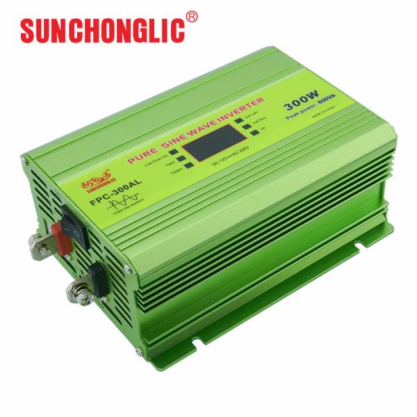 Lead Acid Battery 12v 220v 300 Watt Sine Wave Inverter Compatible and Intelligen