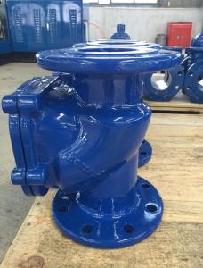 Quality DIN3202 PN10/16 cast iron flanged swing check valve wholesale