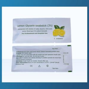 Quality MSDS CHG Foam Swabsticks Individual Packaging White Medical Swab wholesale
