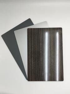 China ACP High Gloss Wall Cladding , Sheet Metal For Interior Walls 0.2mm on sale