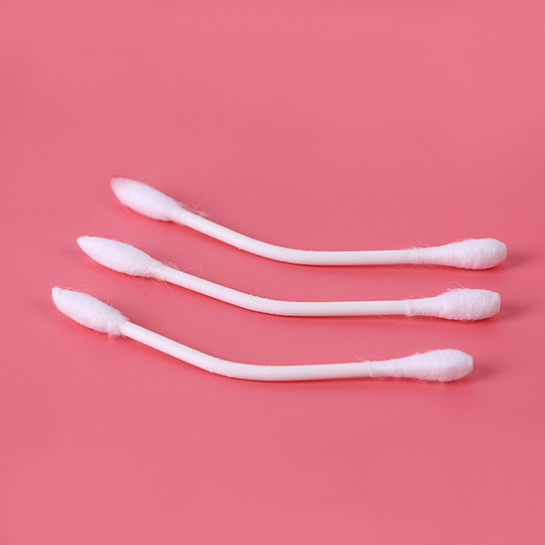 Travel Size Cosmetic Cotton Buds Wrapped Antibacterial For Babies Nose