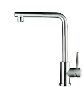 Quality gooseneck Acciaio inossidabile kitchen sink mixer lead free cucina rubinetto tap steel faucet for kitchen sink wholesale