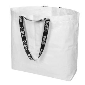 Quality Full Color OEM Supermarkets 30cm AZO Free 100gsm RPET Bag wholesale