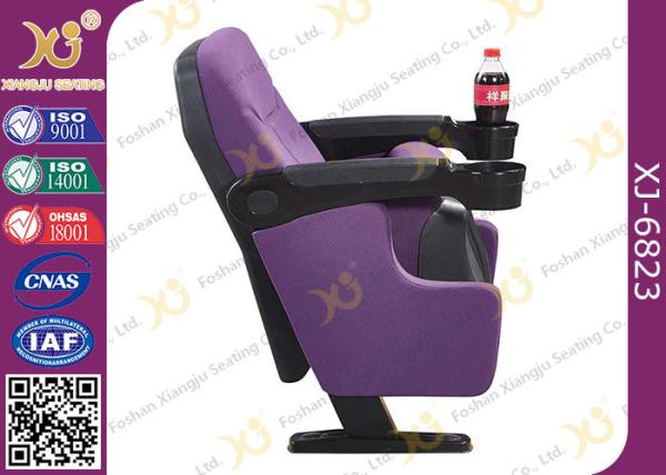 Modern Commercial Cinema Theater Chairs Fixed To Floor By Strong Screws
