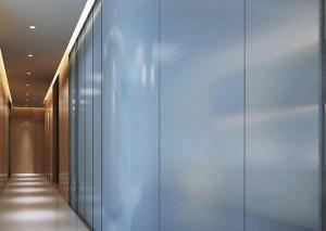 Quality 0.375mm PDLC Tempered Smart Switchable Glass Windows Residential wholesale