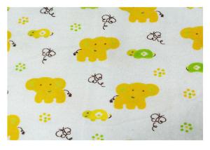 Quality Indonesia Cartoon Printed Flannel Fabric Shrink Resistant Plain Style 150 GSM wholesale