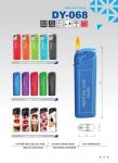 Children Resistance Refillable Electronic Lighter with Sticker Customization