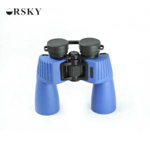 Quality Waterproof 24mm Eye Relief Binoculars Wide View / Blue 7x50 Bird Watching Binoculars wholesale