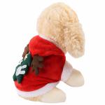 100% Cotton Soft Pet Christmas Clothes Jackets For Small Dogs Cats
