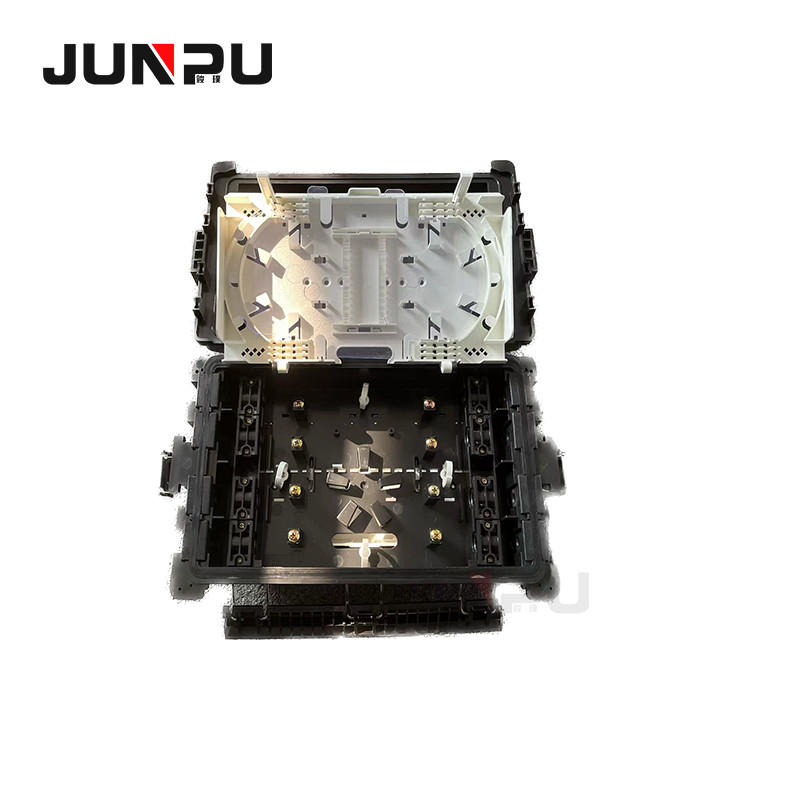 black 16 port Fiber Optic Cable Distribution Box IP68 ABS material FTTH