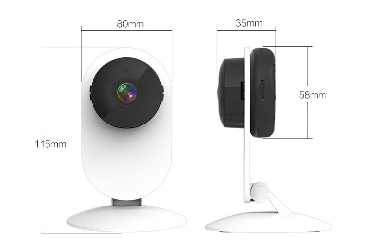 FHD Miniature Surveillance Cameras Wireless , P2p Services Ip Camera
