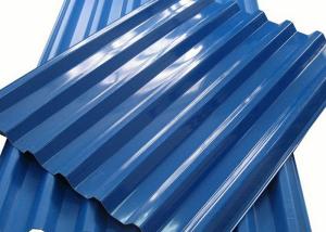 Quality 0.4 - 10mm Thick Color Coated Aluminum Corrugated Metal Roofing Sheets wholesale