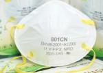Skin Friendly N95 Face Mask Anti Dust Latex Free Good Air Permeability