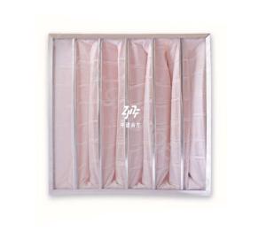 Quality Aluminum / Galvanized Steel Bag Air Filter 4 Pockets New Design wholesale