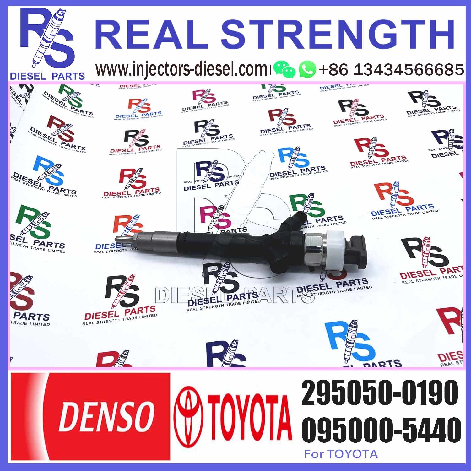 Diesel Common Rail Injector 23670-0L110 23670-0L100 23670-30420 295050-0530 295050-0190 For Toyota Hilux 3.0L D4D 1KD 2K