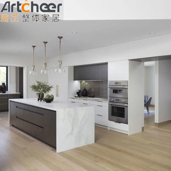 Modular Kitchen Cabinets Eco-Friendly Plywood for Modern Villa Kitchen Storage