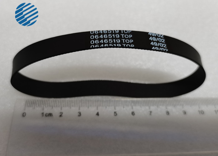 Black Good Elasticity NCR Flat Flex Transport Belt 266.7mm 445-0646519