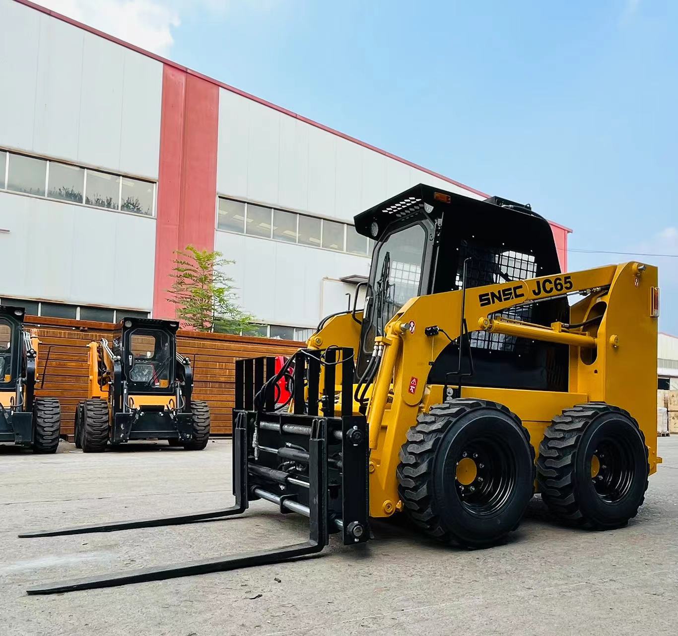 50HP 60HP 75HP 100HP Mini Loader with Hydrostatic Pump and 1920mm Max Dumping Height