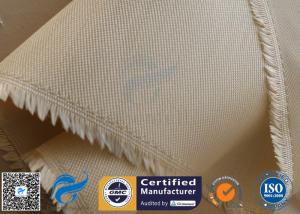 Quality Brown 800℃ 600g Satin Silica Fabric Fiberglass High Temperature Cloth Durable wholesale