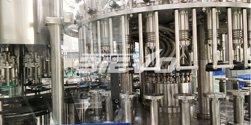 SUS 304 3 In 1 5000bph Juice Bottle Filling Machine Packaging Machine