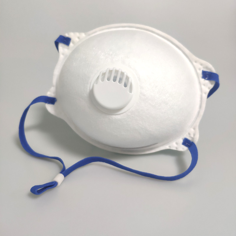 Food Industry Dustproof Cup Shape Nonwoven FFP3 Face Mask