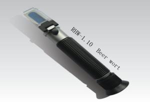 Quality Beer Wort Alcohol Refractometer Tool , Beer Brewing Refractometer 0.25kg Weight wholesale