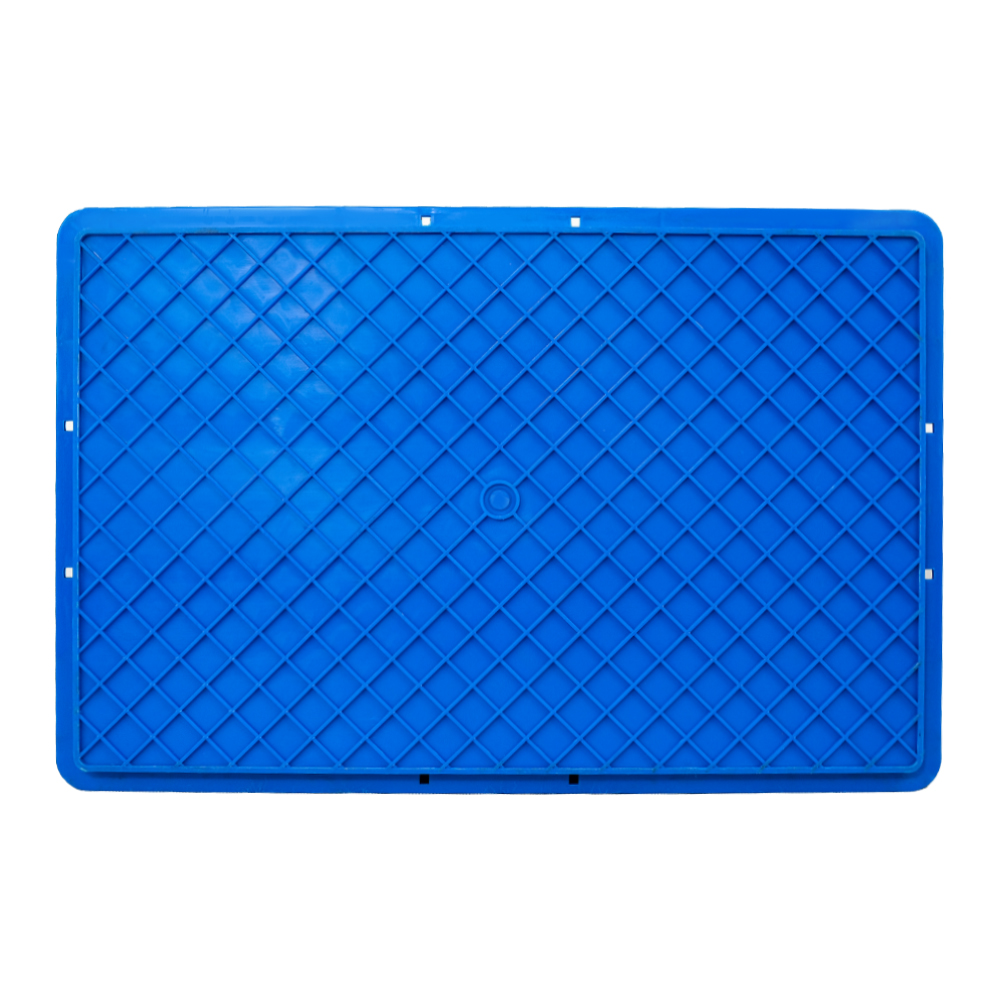 60L Plastic Crates Turnover Logistic Box with Lid Production Time 7-25 Days Foldable