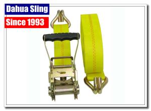 Quality 2'' Atv Recovery Strap Accessories , Tie Down Strap Buckle Parts With Ratchet wholesale