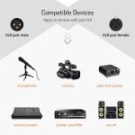 OEM HiFi Microfono Microphone 3 PIN XLR Connector Audio Jack Male To XLR Female