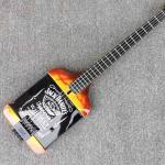 Custom Shop 4 Strings Jack Electric Guitar Ebony Fretboard Bottle Body Electric