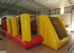 Amusement Park Inflatable Football Games Blow Up Football Pitch Inflatable