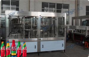 Quality 32 Heads 8000 Bottles / Hour Soft Drink Filing Line For PET Bottle wholesale