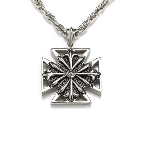 Quality Man's Boys Stainless Steel Cross Pendant Necklace Fashion Jewelry wholesale