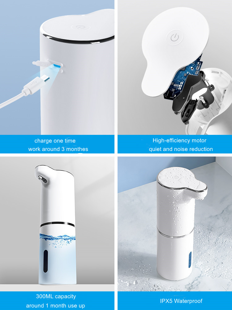 300ML Non Contact Soap Dispenser