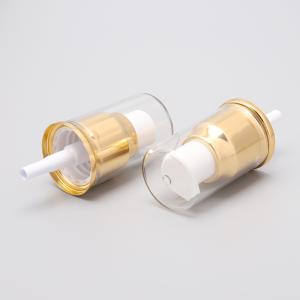 Quality Anodized Aluminum Non Spill Plastic Lotion Pump Strong Carton Packing wholesale