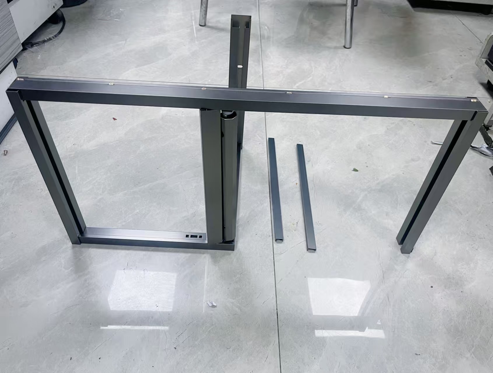 SUS304 Stainless Steel Bathroom Glass Shower Screen Profile Anti Corrosion