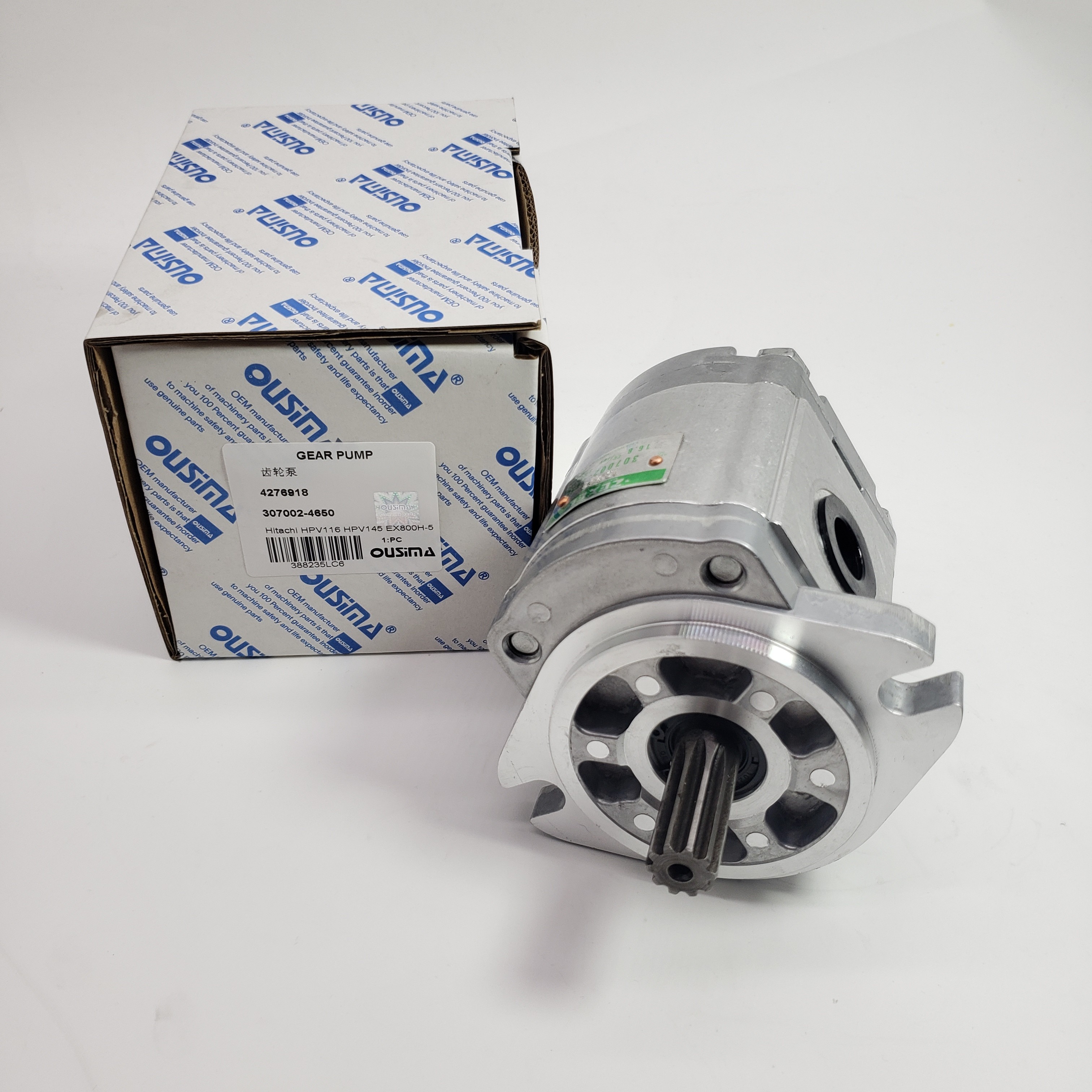 Gear Pump 4276918/9218005/307002-4650 for Hitachi Main Pump HPV116 HPV145 Hitachi Excavcator EX100-5 EX120-5