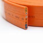 Flat Travel Cable, ECHU Elevaotr Cable TVVB 48C 0.75SQMM
