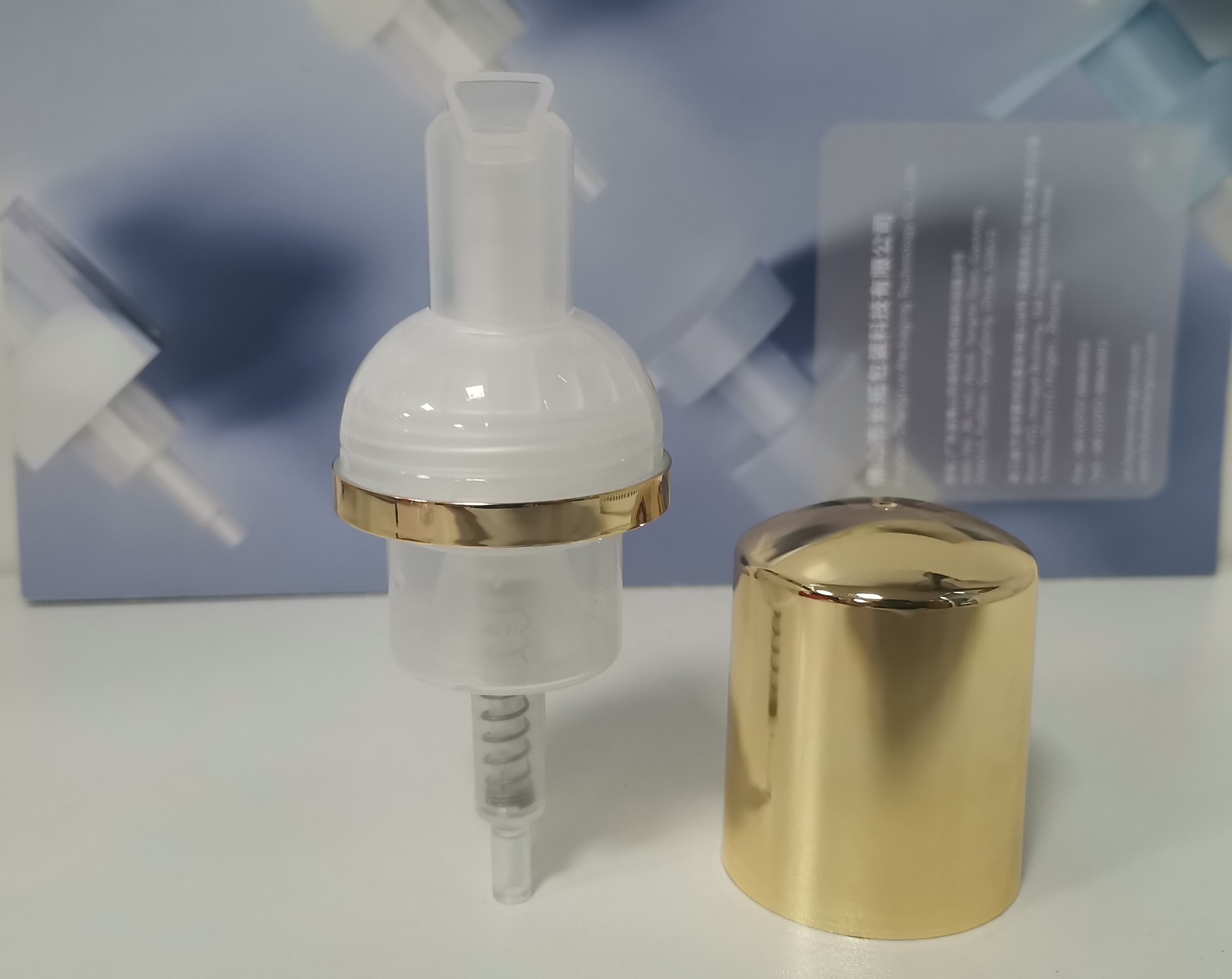 Household Smooth Liquid Plastic Foam Pump For Household Cleaning Needs Inside Spring Cheaper