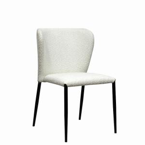 Quality Ergonomic Metal Frame Dining Room Chairs Durable Foam Padded Seat wholesale