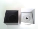 Rigid Mini Bluetooth Speaker Electronics Packaging , Hot Stamping Coated Paper