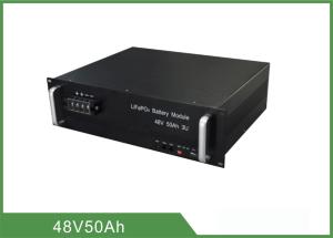 China LiFePO4 Telecom Battery with 3U Pack , Home Battery Backup System on sale