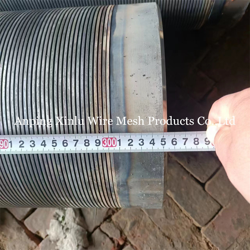 Water Well Screen Pipe for Groundwater Treatment Length Up To 20foot Customized